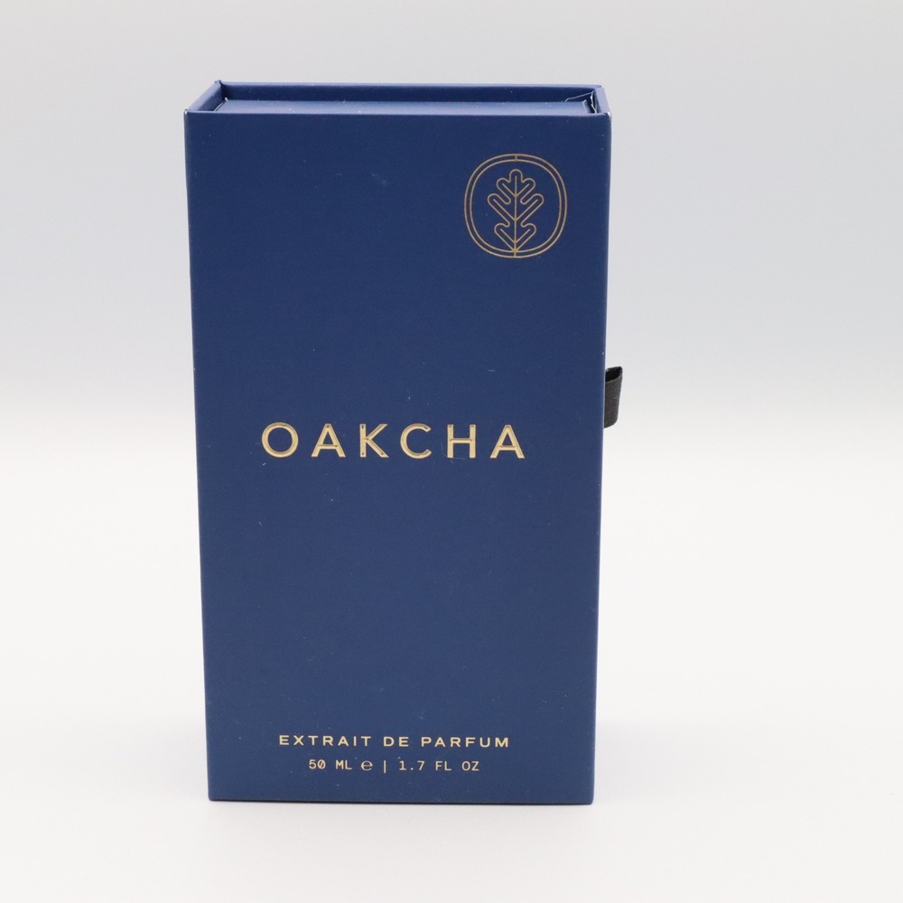Oakcha Extrait De Parfum Blue 50 ML 1.7 FL OZ Empty Collectors Display‎ Box
